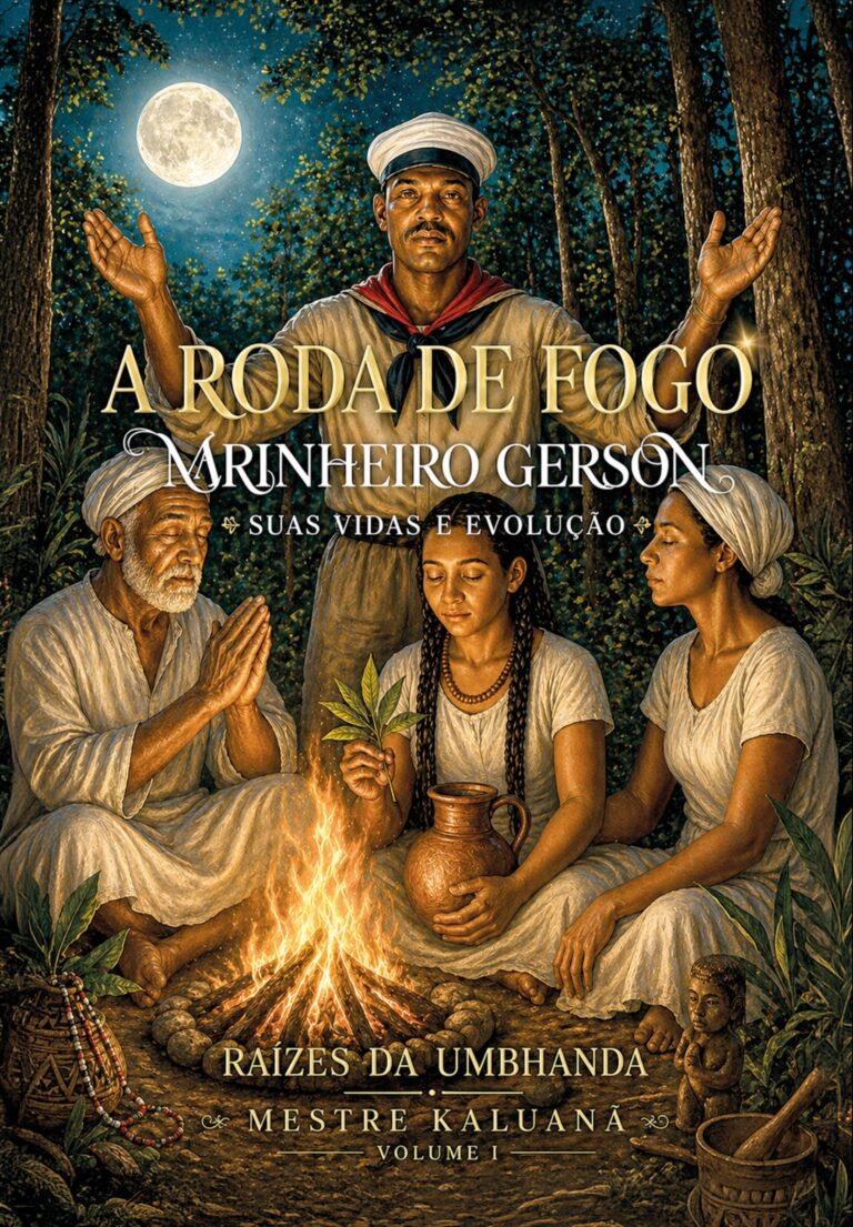 Raízes da Umbhanda A RODA DE FOGO - Marinheiro Gerson: Suas vidas e evoluções